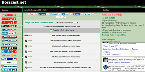 BOSSCAST NET ver tv online