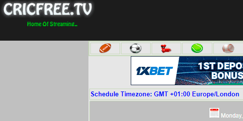 CRICFREE.TV resultados de futbol en directo