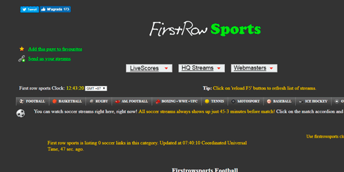 futbol gratis online firstrowsports
