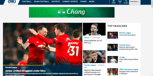 FUTBOL HOY TV FOX SPORTS