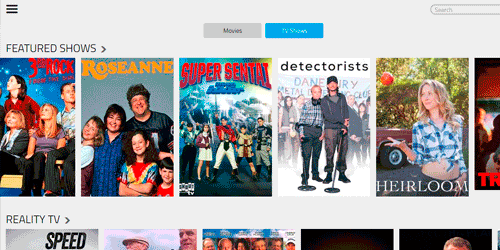 popcornflix para per peliculas y sertes de tv en linea gratis por streaming