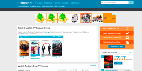 sidereel series tv online gratis