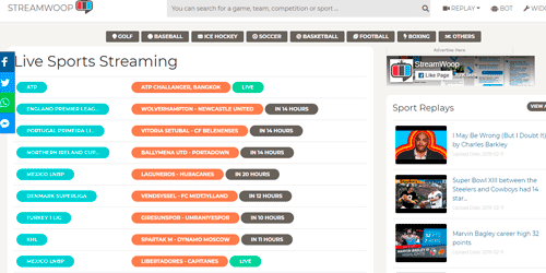 ver futbol en directo STREAMWOOP